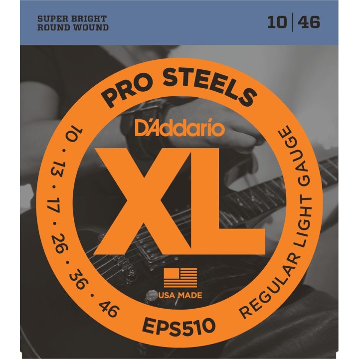 D'addario - EPS510 REGULAR LIGHT [10-46] - Electric Guitar String | Z-Bombilla