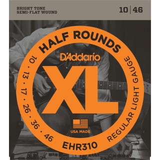 D'addario - EHR310 - 1/2ROUNDS [10-46] - Electric Guitar String | Z-Bombilla