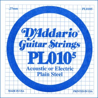 D'addario - PL0105 - Electric Guitar String | Z-Bombilla