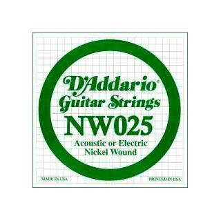 D'addario - NW025 - Electric Guitar String | Z-Bombilla