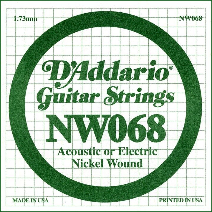 D'addario - NW068 - Electric Guitar String | Z-Bombilla