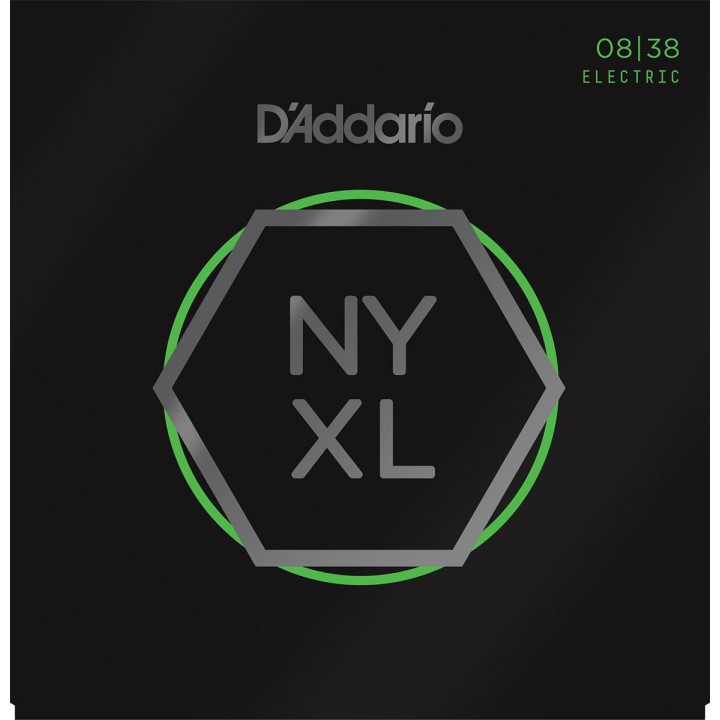 D'addario - NYXL0838 EXTRA SUPER LIGHT [08-38] - Electric Guitar String | Z-Bombilla
