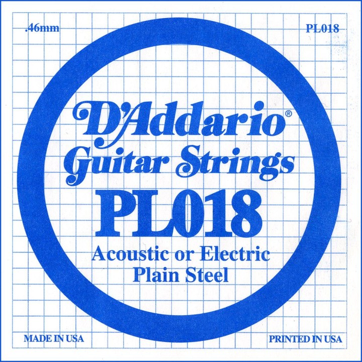 D'addario - PL018 - Electric Guitar String | Z-Bombilla