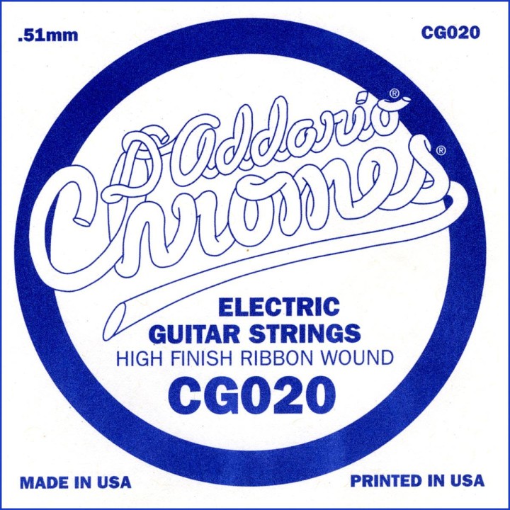 D'addario - CG020 - Electric Guitar String | Z-Bombilla