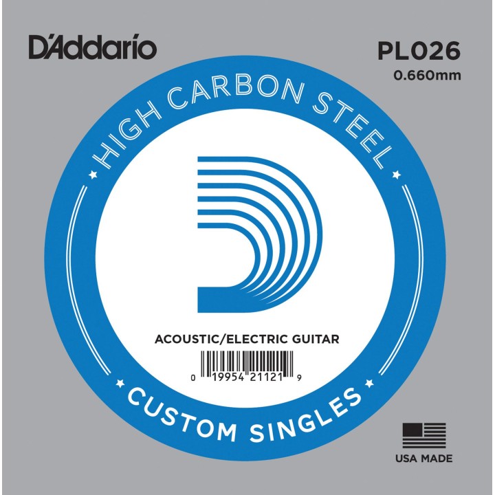 D'addario - PL026 - Electric Guitar String | Z-Bombilla