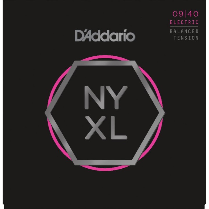 D'addario - NYXL0940BT ELECTRIC BALANCED TENSION [09-40] - Electric Guitar String | Z-Bombilla