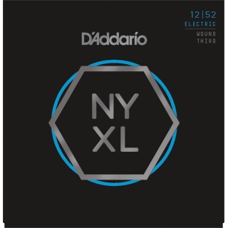 D'addario - NYXL1252W ELECTRIC WOUND THIRD [12-52] - Electric Guitar String | Z-Bombilla