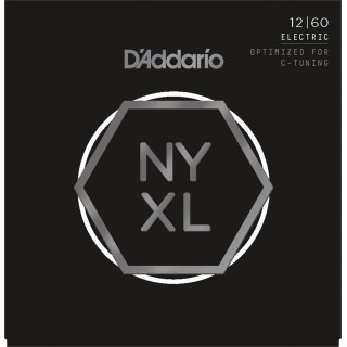 D'addario - NYXL1260 ELECTRIC C-TUNING [12-60] - Electric Guitar String | Z-Bombilla