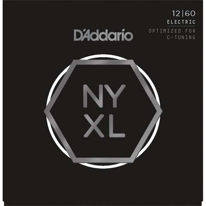 D'addario - NYXL1260 ELECTRIC C-TUNING [12-60] - Electric Guitar String | Z-Bombilla
