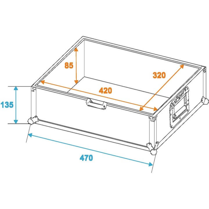 Roadinger - CD Player Carrying Case, black, type 2 - Caixa para CD | Z-Bombilla