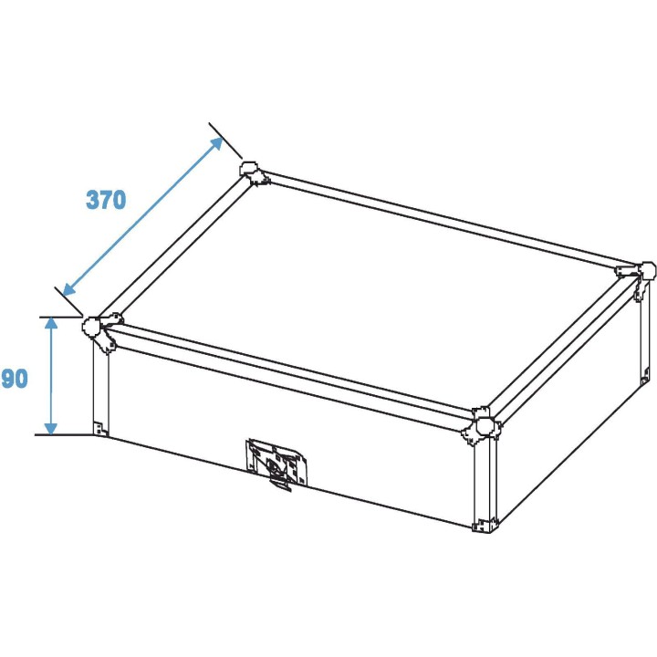 Roadinger - CD Player Carrying Case, black, type 2 - Caixa para CD | Z-Bombilla
