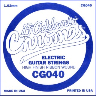 D'addario - CG040 - Electric Guitar String | Z-Bombilla