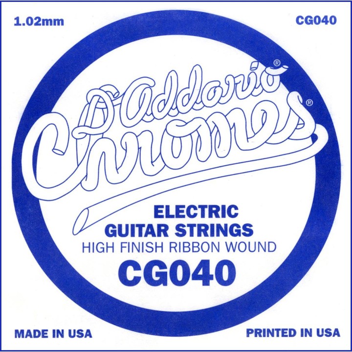 D'addario - CG040 - Electric Guitar String | Z-Bombilla