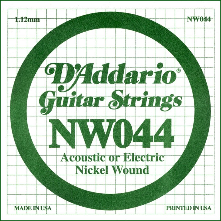 D'addario - NW044 - Electric Guitar String | Z-Bombilla