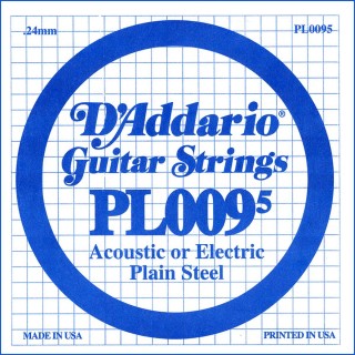D'addario - PL0095 - Electric Guitar String | Z-Bombilla