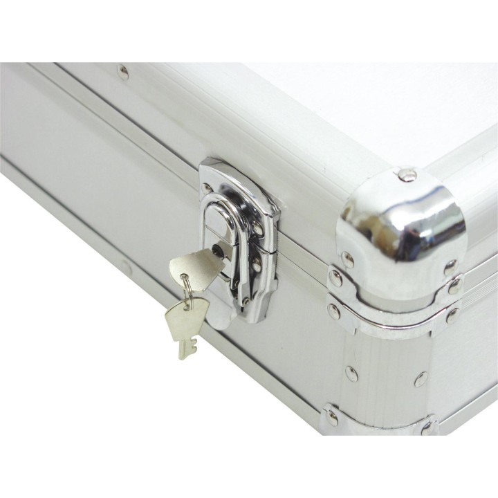 Roadinger - Universal Console DIGI-1 2xCD/1xM-10 sil - Rack Contrôleur DJ | Z-Bombilla