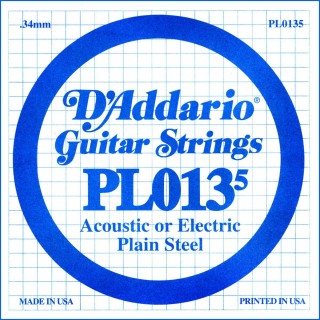 D'addario - PL0135 - Electric Guitar String | Z-Bombilla