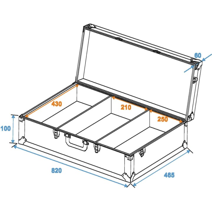 Roadinger - Universal Console DIGI-1 2xCD - Caixa para CD | Z-Bombilla