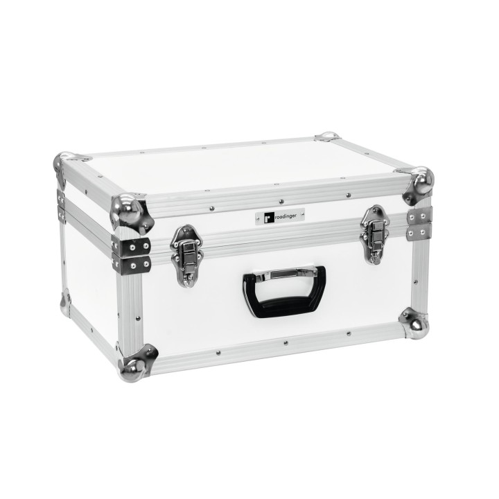 Roadinger - Universal Case Tour 52x36x29cm white - LP / CD Case | Z-Bombilla