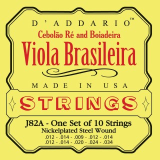 D'addario - J82A VIOLA BRASILEIRA, CEBOLAORE - Other Instruments | Z-Bombilla