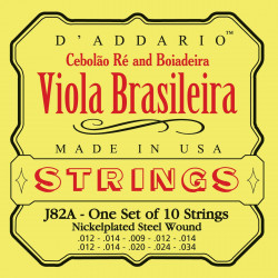 D'addario - J82A VIOLA BRASILEIRA, CEBOLAORE 1