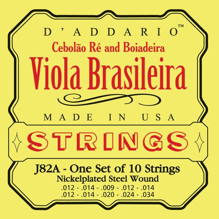 D'addario - J82A VIOLA BRASILEIRA, CEBOLAORE - Other Instruments | Z-Bombilla