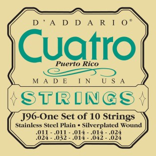 D'addario - J96 CUATRO PUERTO RICO - Other Instruments | Z-Bombilla