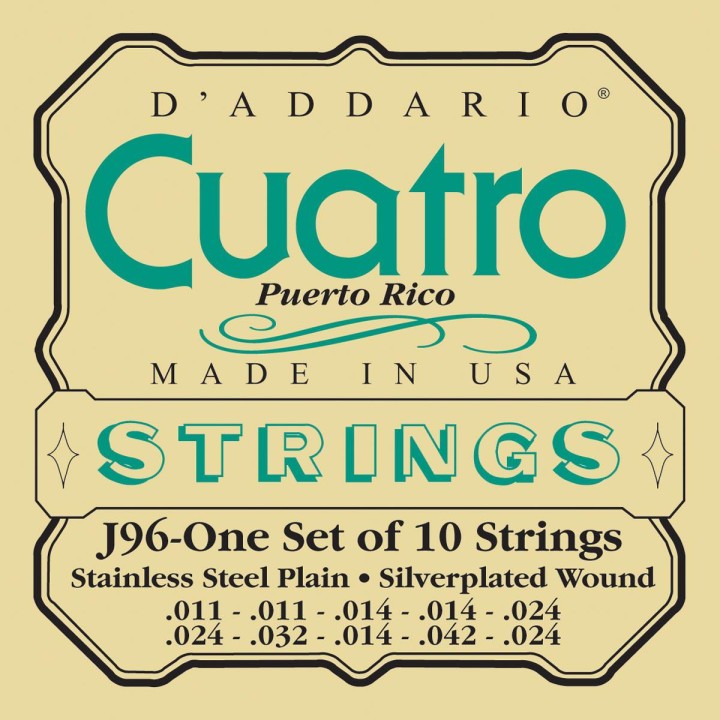 D'addario - J96 CUATRO PUERTO RICO - Other Instruments | Z-Bombilla