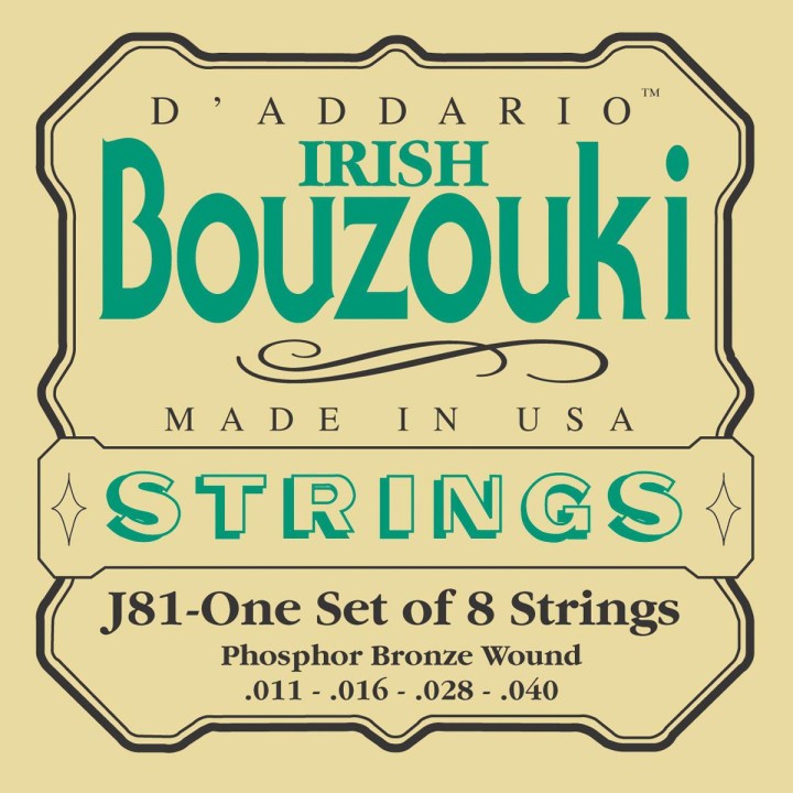 D'addario - EJ81 IRISH BOUZOUKI STRINGS - Outros instrumentos | Z-Bombilla