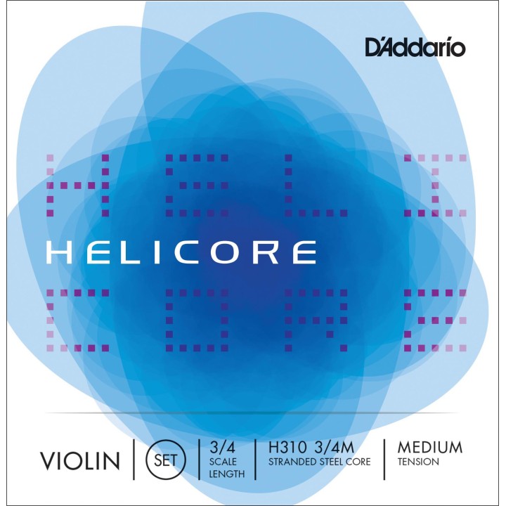 Dáddario Orchestral - H310 HELICORE 3/4 M - Cordes de Violin | Z-Bombilla
