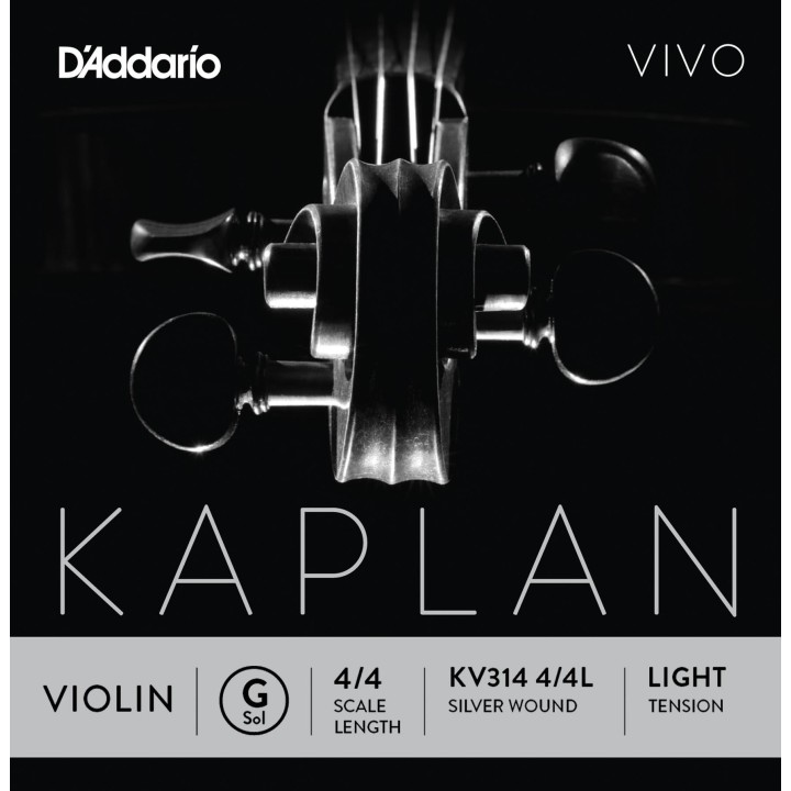 Dáddario Orchestral - KV314 4/4L KAPLAN VIVO - SOL - Violin strings | Z-Bombilla