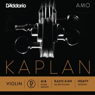 Dáddario Orchestral - KA313 4/4H KAPLAN AMO - RE - Cordes de Violin | Z-Bombilla