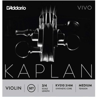 Dáddario Orchestral - KV310 3/4M KAPLAN VIVO - corde di violino | Z-Bombilla
