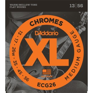 D'addario - ECG26 - CHROMES MEDIUM [13-56] - Electric Guitar String | Z-Bombilla