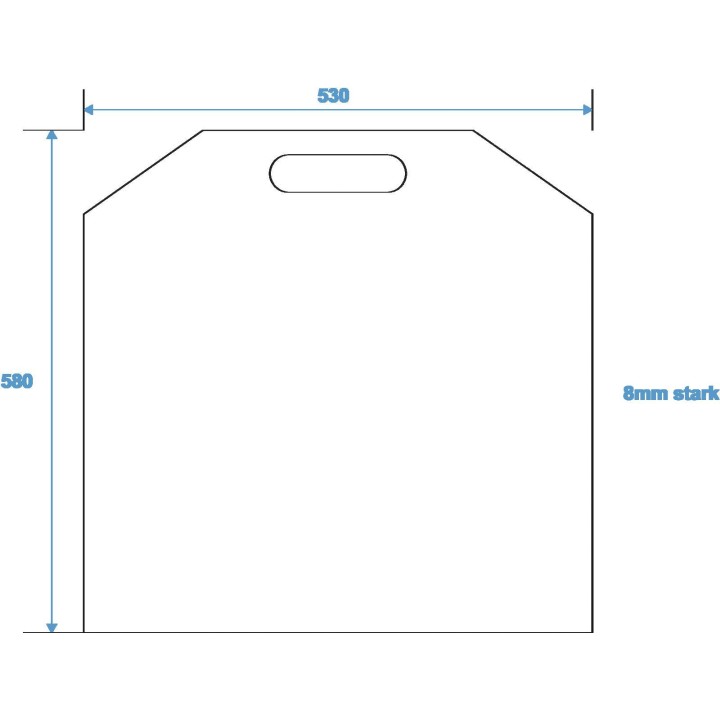 Roadinger - Divider (big) for Universal Tour Case - Accessory for Rack | Z-Bombilla