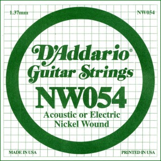 D'addario - NW054 - Electric Guitar String | Z-Bombilla