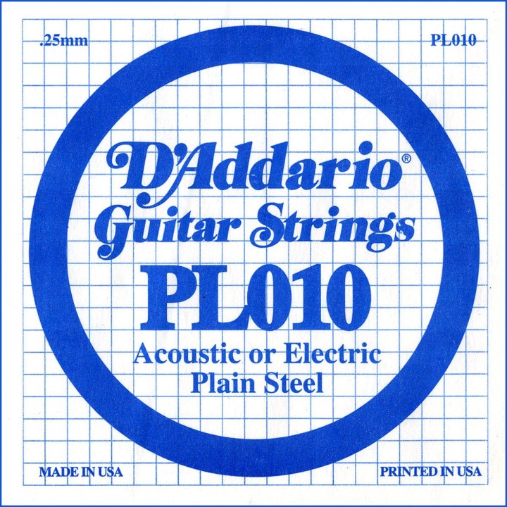 D'addario - PL010 - Electric Guitar String | Z-Bombilla