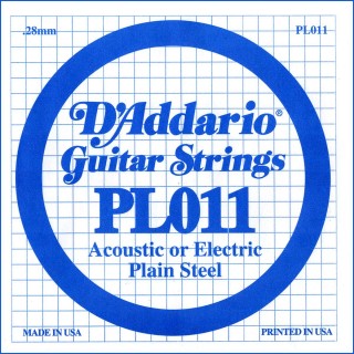D'addario - PL011 - Electric Guitar String | Z-Bombilla