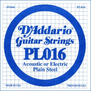 D'addario - PL016 - Electric Guitar String | Z-Bombilla