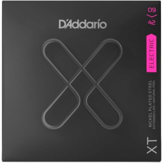 D'addario - XTE0942 ELECTRIC NICKEL XT COATED SUPER LIGHT - Electric Guitar String | Z-Bombilla