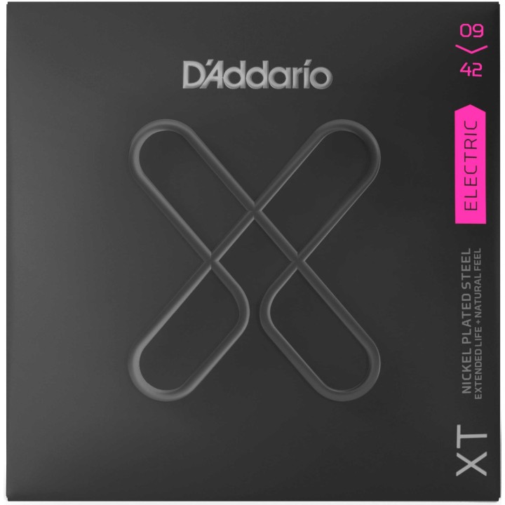 D'addario - XTE0942 ELECTRIC NICKEL XT COATED SUPER LIGHT - Electric Guitar String | Z-Bombilla