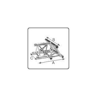 Work - wtx-29/t3u - 3 Points Aluminium Truss 29 x 29 cm | Z-Bombilla