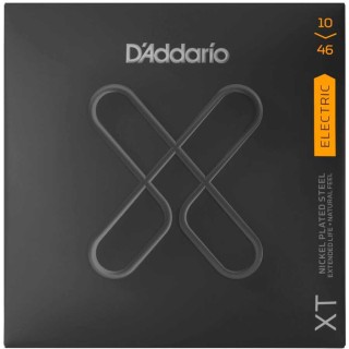 D'addario - XTE1046 ELECTRIC NICKEL XT COATED LIGHT - Electric Guitar String | Z-Bombilla
