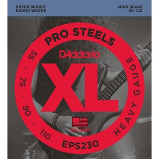 D'addario - EPS230 PROSTEELS HEAVY [55-110] - Bass String | Z-Bombilla