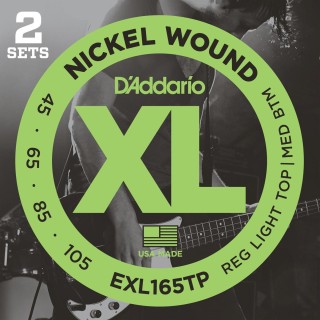 D'addario - EXL165TP - 2 JUEGOS [045-105] - Bass String | Z-Bombilla
