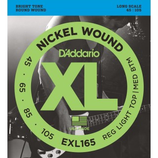D'addario - EXL165 LONG SCALE [45-105] - Bass String | Z-Bombilla