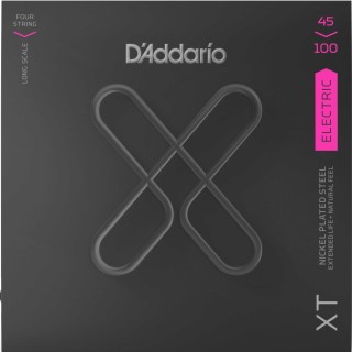 D'addario - XTB45100 BASS GUITAR NICKEL XT COATED - Bass String | Z-Bombilla
