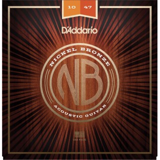 D'addario - NB1047 EXTRA LIGHT [10-47] - Corda Guitarra acústica | Z-Bombilla