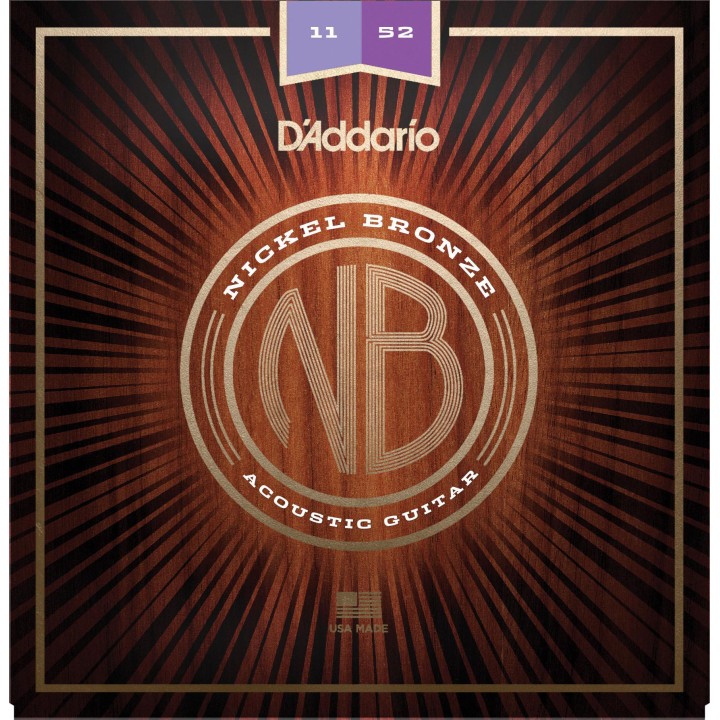 D'addario - NB1152 CUSTOM LIGHT [11-52] - Cuerda Guitarra acústica | Z-Bombilla