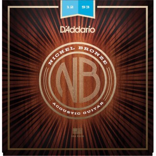 D'addario - NB1253 LIGHT [12-53] - Corda Guitarra acústica | Z-Bombilla